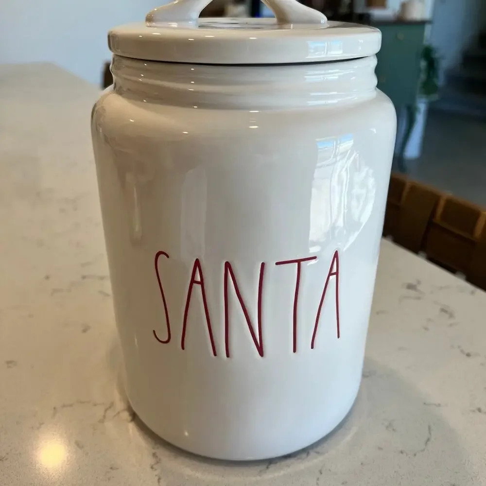 Rae Dunn Large Santa Canister - Picture 1 of 8